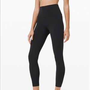 Lululemon black align 25 inch
